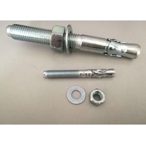 Hardware Fasteners Expansion Anchor Bolt Wedge Anchors With White Zinc Plated