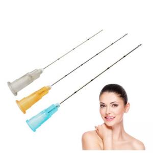 21g 50mm 70mm Blunt Cannula Needle Blunt Cannula Needle Injectable Fillers