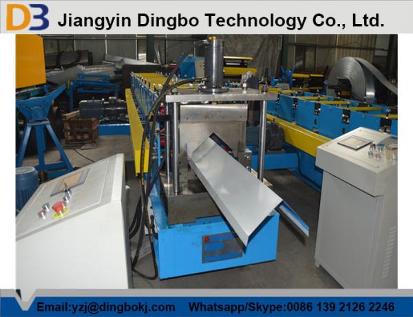 Mould Hydraulic Cutting Color Steel Ridge Cap Making Machine