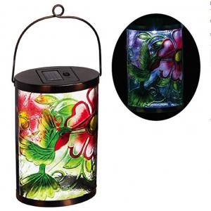 China AAA Battery Hummingbird 6'' LED Solar Hanging Lights supplier