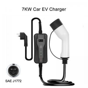 7KW 32A 1-Phase Car EV Charger For EV US SAE J1772 Type 2 Plug