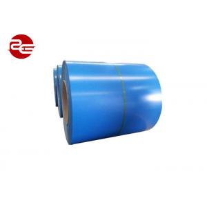 China Dark Sky Blue Prepainted Galvanized Steel Coil With Cold Rolled DX51D Grade supplier