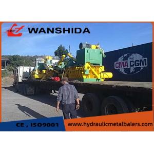 China Turn Out 88kw Scrap Car Baler With Hand Valve Control For Automotive Recycling wholesale