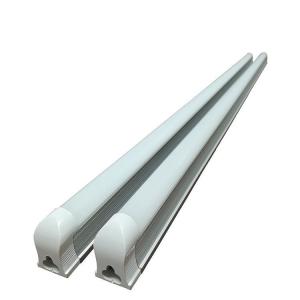 Chinese supply 2ft 4ft 6ft 8ft T8 integrated led tube light 2700k-6500k with TUV ETL DLC approved