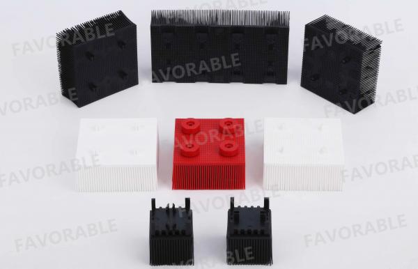 Nylon Poly Bristle Brushes Bristle Blocks Used For Garment Textile Cutter