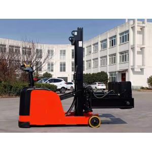 China 1500kg Load Capacity 3000mm Raised Height Electric Clamp Stacker With Bale Clamps wholesale