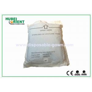 China Sterile Packing Permeation Long Sleeves Anti-Static Disposable Lab Coat supplier