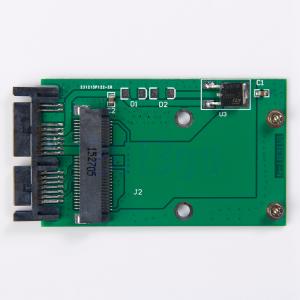 China Mini PCIe PCI-e MSATA SSD Micro adaptateur SATA PCBA HG OEM Service FR4 Material supplier