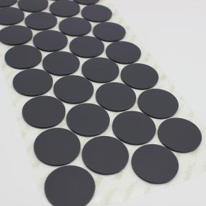 China Custom 3M High Adhesive Bumpon Black Silicone Rubber For Various Application supplier