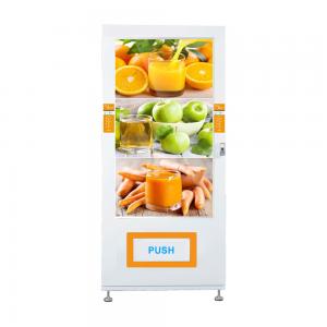Smart Media Cashless Payment Vending Machine 55 Inch Advertising Touchscreen