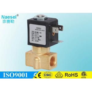 China Medical Equipment Small Solenoid Valve , Fluid Control 2 Port Two Way Solenoid Valve supplier