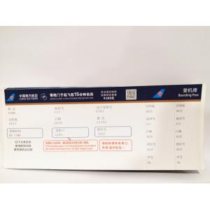 Custom Made Print Movie Tickets Metallic Foil Environmental Protection