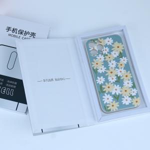 China Glossy Lamination Paperboard Mobile Case Packaging Box For Phone Cover supplier