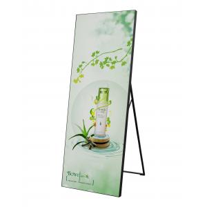 P3 Indoor Video Commercial Digital Display LED Screen Banner Floor Standing 122880 Dots