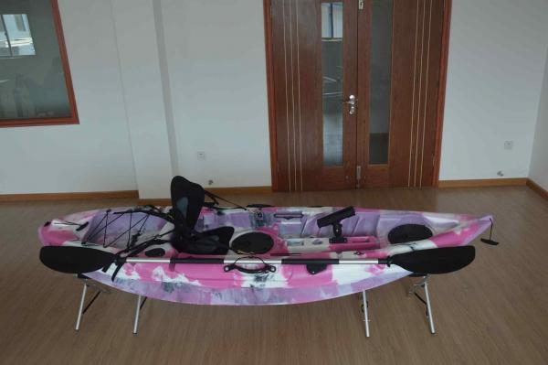 Customized Adult Sit On Kayak , Multi - Model Sea Fishing Kayak Entertaining