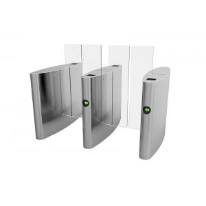 304 Stainless steel 24V DC motor Access Control Turnstiles 55cm passage width