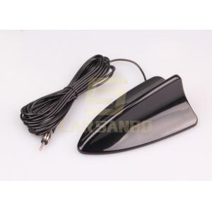 Black Shark Fin Style Car Video Accessories , Car Audio Amplifier With Radio Antenna Function