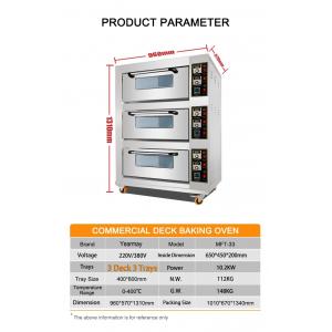 Customizable Gas Baking Standard Gas Oven Btu Oven With Individual Temperature Control