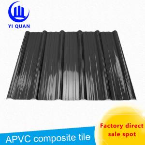 China 11800mm Pvc Corrugated Roof Tiles High Teampature Resistance supplier