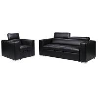 China Ingleside 3+1P canape moderne  living room leather sofas set chaise lounge chair sofa on sale