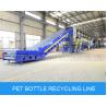 Low Noise PET Bottle Washing Recycling Line , Waste Plastic Film Recycling