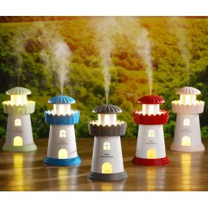 New Arrival Home Use Creative 150ml OEM USB Mini Lighthouse Air Humidifier