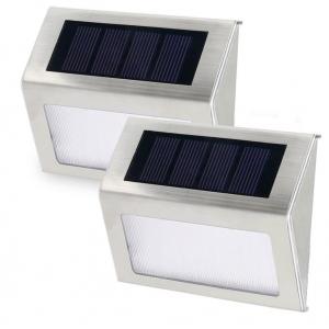 China Super Bright Small Solar Wall Lights Outdoor With Motion Sensor Detector / LED Stair Lights supplier