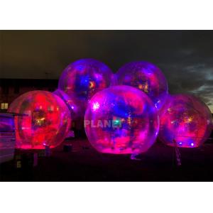 China Commercial PVC Dazzle Alien Inflatable Balloon LED Lighting supplier