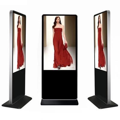 Super Narrow Floor Standing LCD Digital Signage Remotely Upload, Release, Control Manage