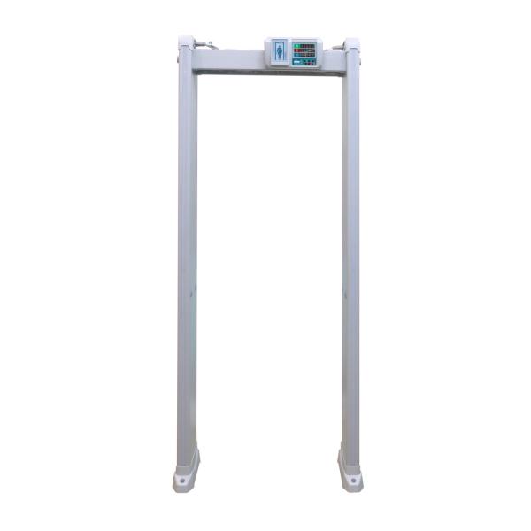 18 zones digital type Multi Zone Door Frame Metal Detector Walkthrough metal detector gate