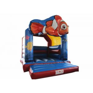 PVC inflatable bouncy reliable inflatable clown fish jumping durable inflatable jump house on sale