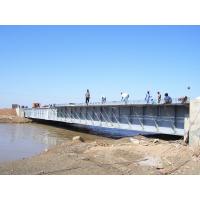 China Custom Steel Girder Bridge / Steel Beam Bridge for Simple Structure on sale