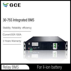 High Volt BMS Advanced 75S 240V 50A Integrated BMS With Parallel Function Power Solution For BESS UPS Solar Energy