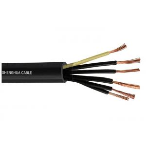 China CE Approval Black PVC Insulated Control Wire With Flexible Cores H07VV-F Cables supplier