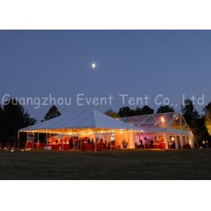 China Prefab Clear Span Tent  Modern Luxury Decoration For Festival / Buffet Dinner supplier