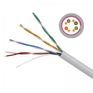 CCA CU Conductor 24AWG UTP Cat5 LAN Cable 300M Of 1000FT