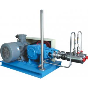 China Low Vibration LNG Cryogenic Liquid Pump For L-CNG Piping Supply 10000-30000L/h Blue Color wholesale
