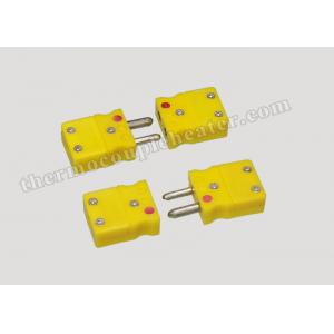 China thermocouple Accessories Male / Female Thermocouple Plugs And Jacks supplier