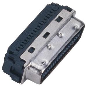 China 1.27mm CEN-TYPE14~100P computer pin connectors black color IDC ribbon type for cable ROHS supplier