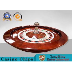 China 32 Inch International American Roulette Wheel Board With Resin Ball / Play Roulette For Fun supplier