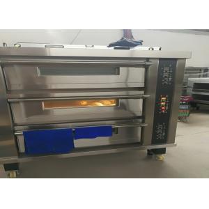 High Efficient Bakery Steam Oven , Industrial Deck Oven With Steam Injection