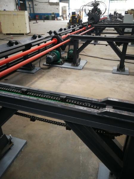 línea línea de alta velocidad del ángulo del CNC de 100m m de la perforadora del CNC de la máquina