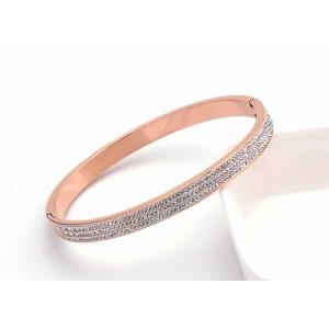 Naan diamond titanium steel gift bracelet popular more than 300 diamond open bracelets spot wholesale