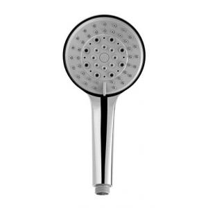 Five Function Bathroom Shower Spare Parts Handset Shower Head Chrome POM Inside
