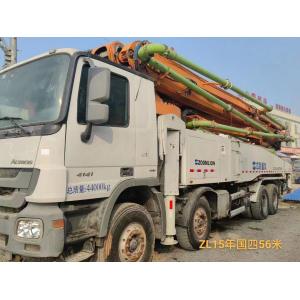 China 2015 Zoomlion Used Concrete Pump Truck 56 Meter Remanufactured supplier