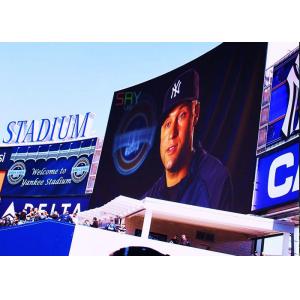 China Mobile P8 Stadium Perimeter LED Display , Electronic Scoreboard With Remote supplier