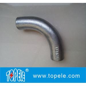 China BS4568 Conduit Fittings 20mm, 25mm Malleable Iron Solid Elbow , 90 Degree supplier