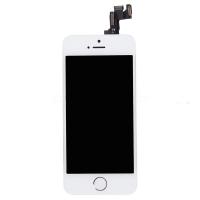 China For OEM Apple iPhone 5S LCD Touch Screen Display Digitizer and Home Button Replacement - White - Grade A+ on sale