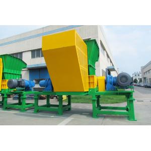 China Durable Double Shaft Shredder High Performance Waste Plastic Recycling supplier