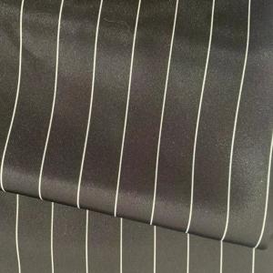 Ventilate Imitated Silk Fabric 150Dx150D 130GSM Shiny Lamination